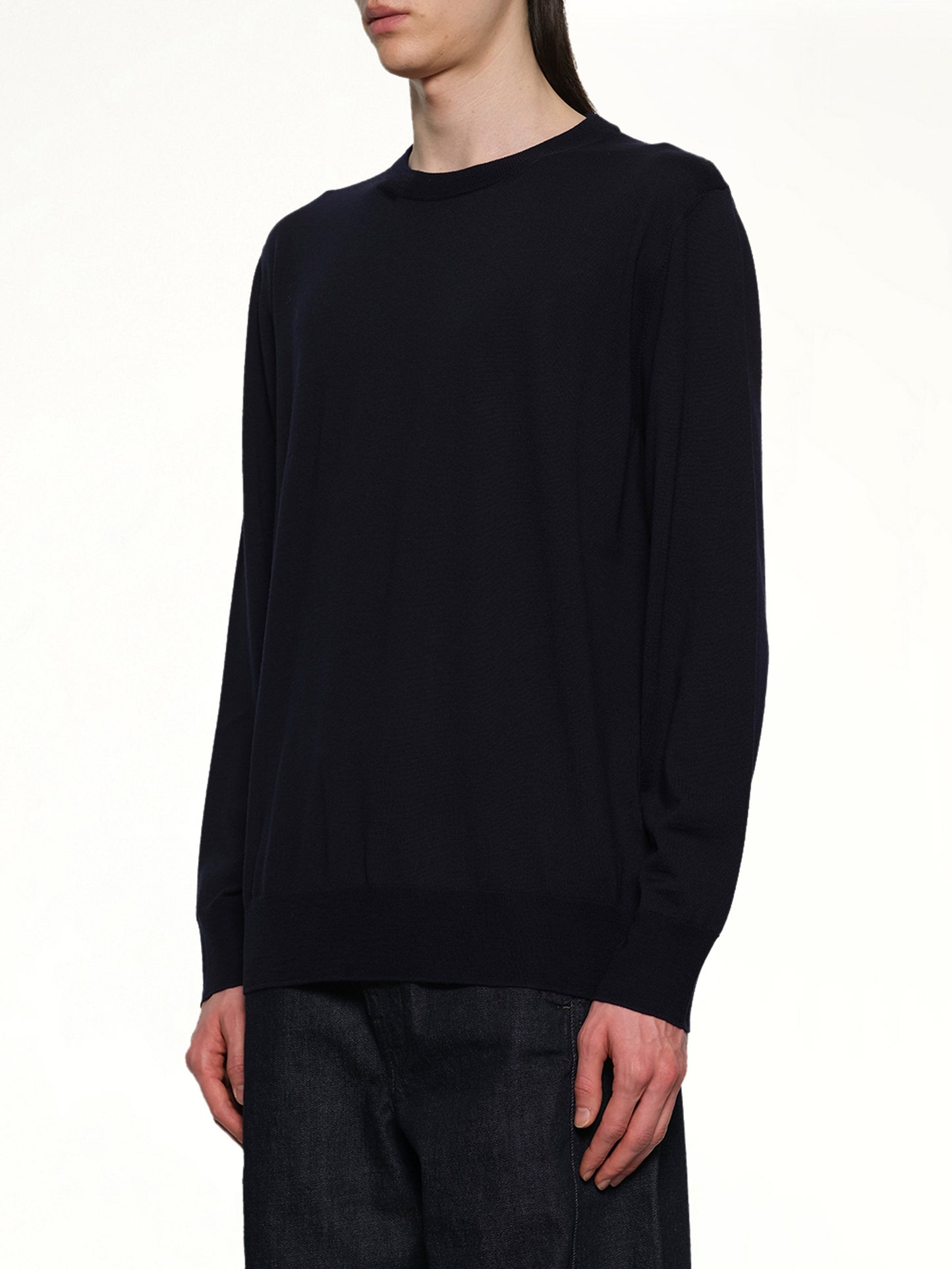 Heavy Weight Merino Wool in Midnight