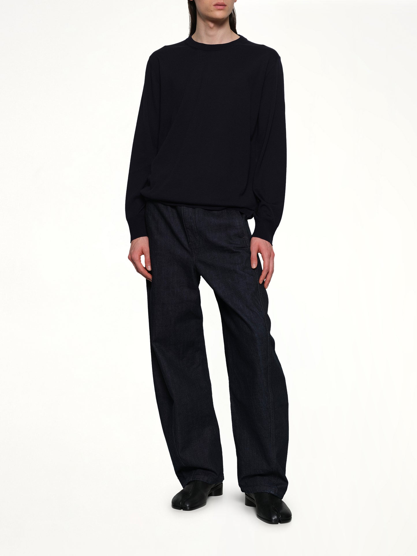 Heavy Weight Merino Wool in Midnight