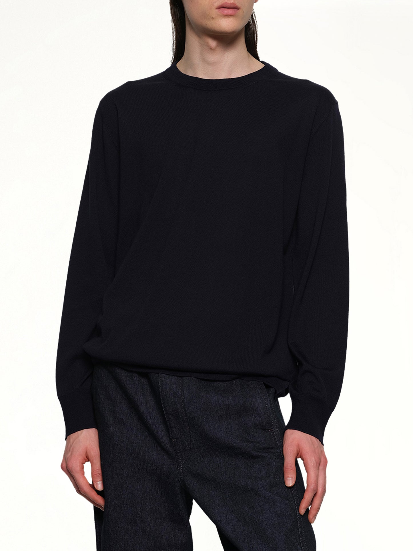 Heavy Weight Merino Wool in Midnight