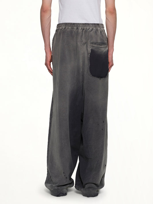 Sun Faded Pants in Black