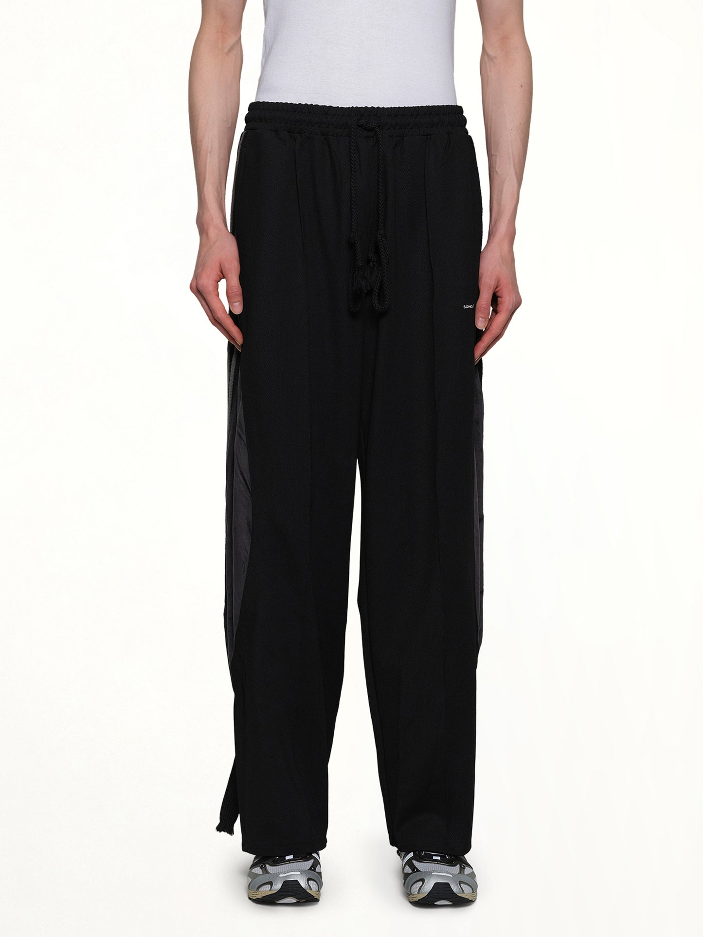 3 Stripe Track Pants in Black