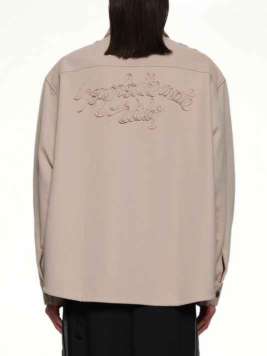 3 Stripe Shirt in Stone Khaki