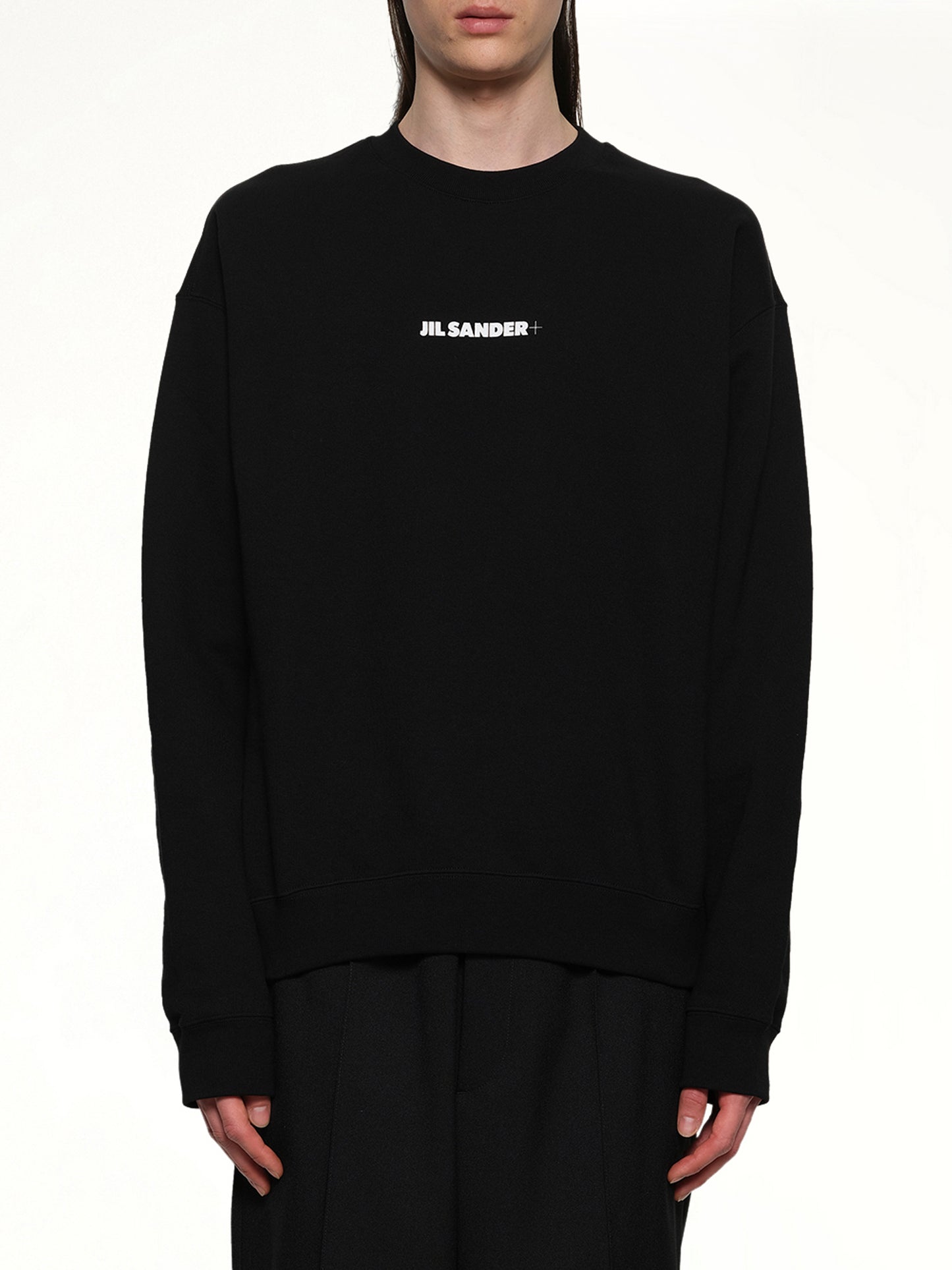 Plus Sweatshirt in Black