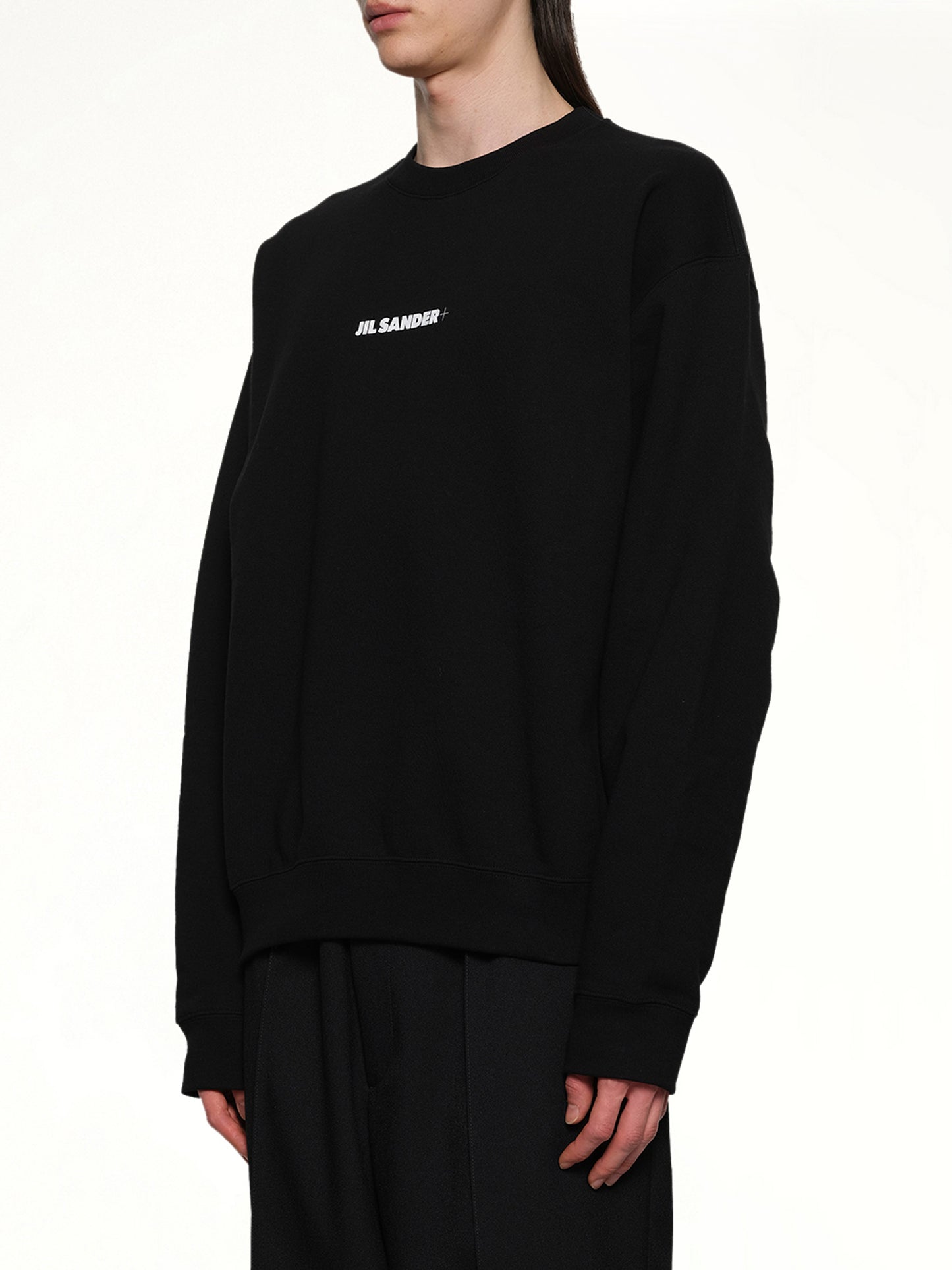 Plus Sweatshirt in Black