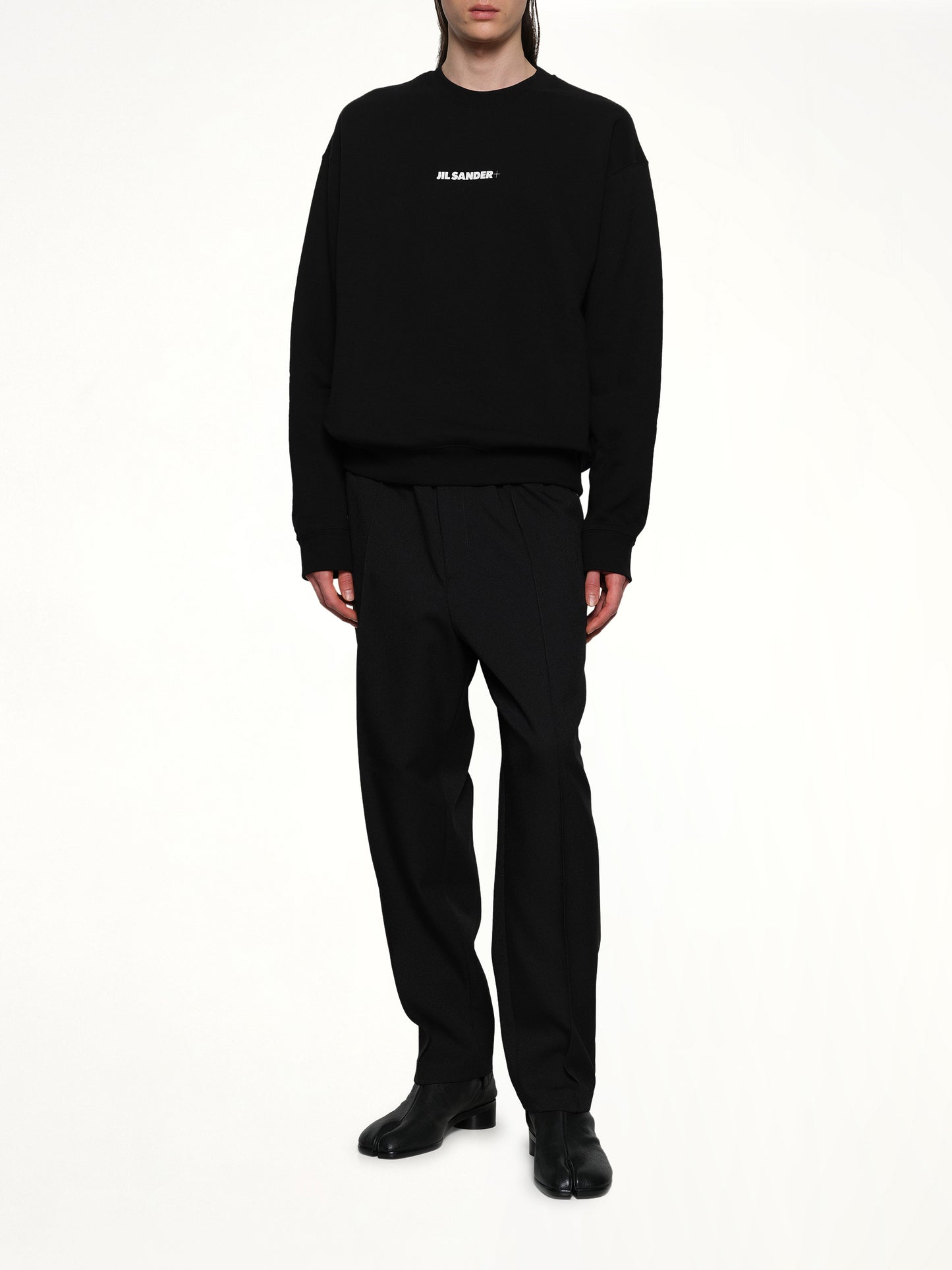 Plus Sweatshirt in Black