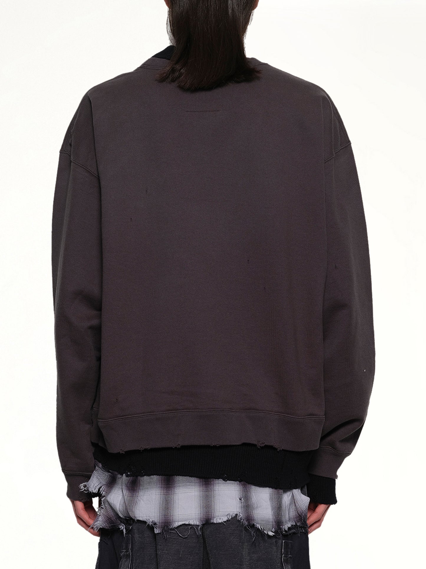 Triple Layered Pullover in Black