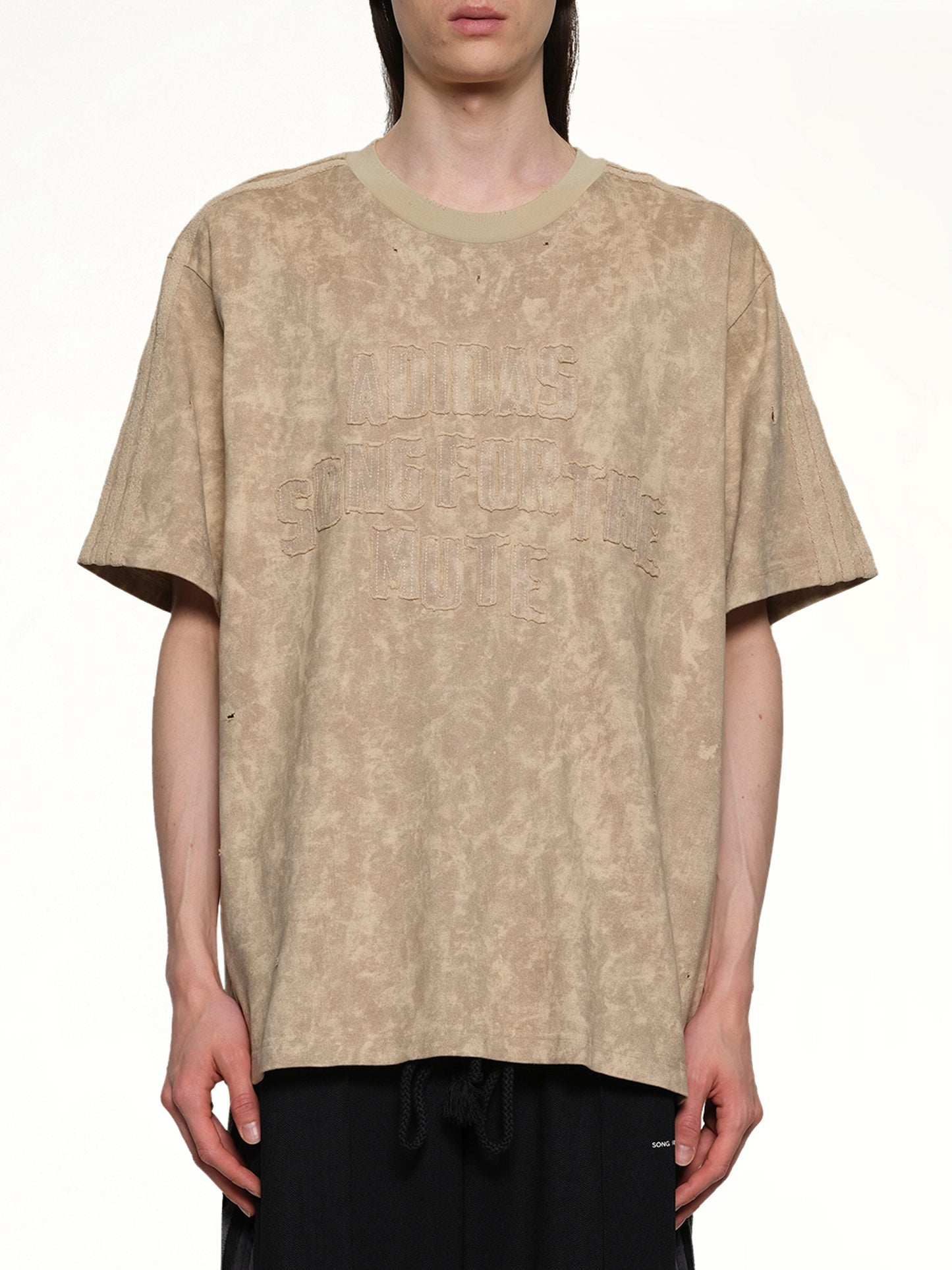 Bleaching Effect T-Shirt in Clay/Savannah