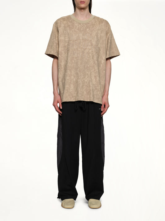 Bleaching Effect T-Shirt in Clay/Savannah