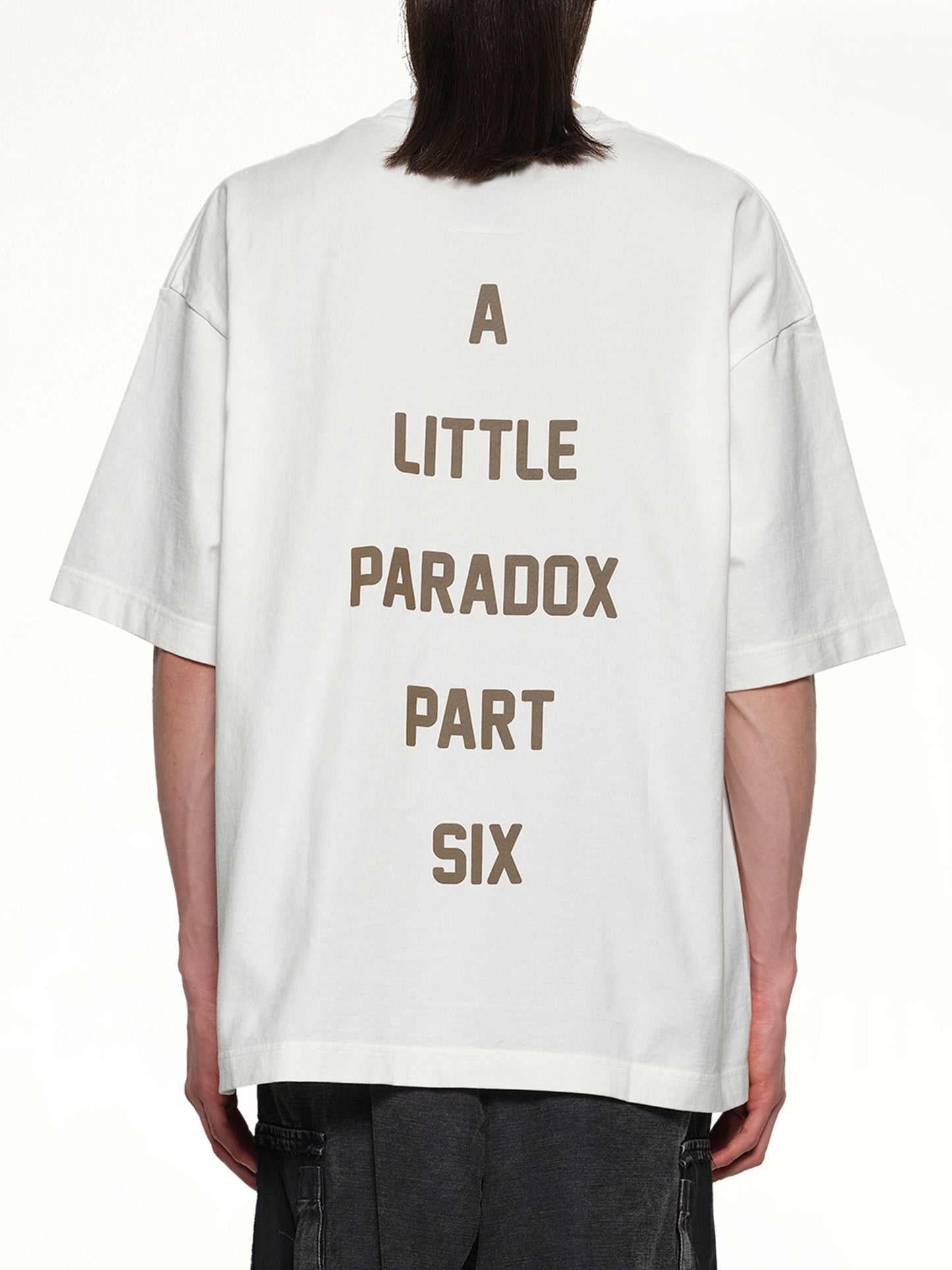 Cat Printed T-Shirt in White