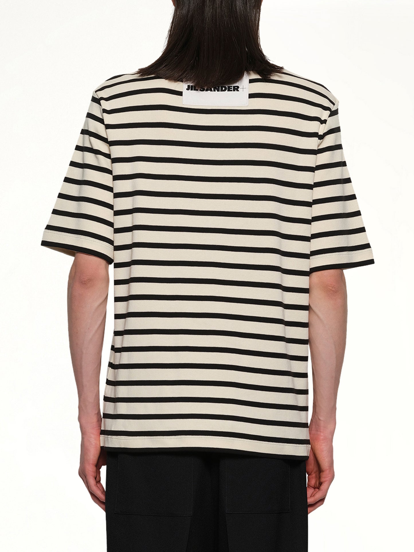 Logo T-Shirt in Open Grey