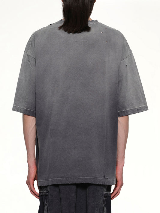 Sun Faded T-Shirt in Black