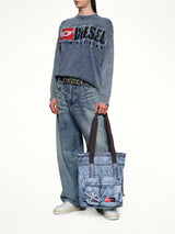 DIESEL x EASTPAK 블루 토트백