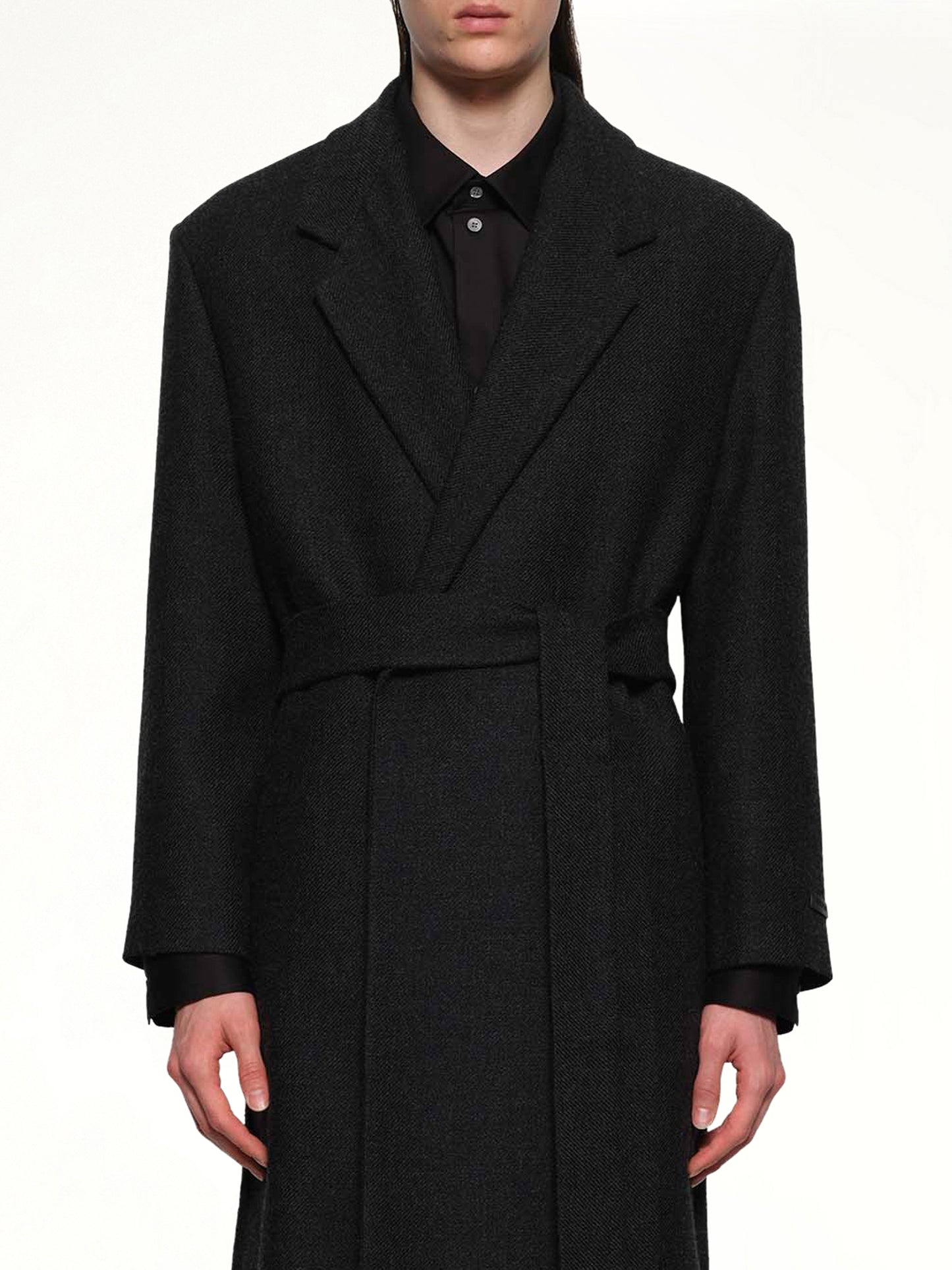 Classic Overcoat in Black