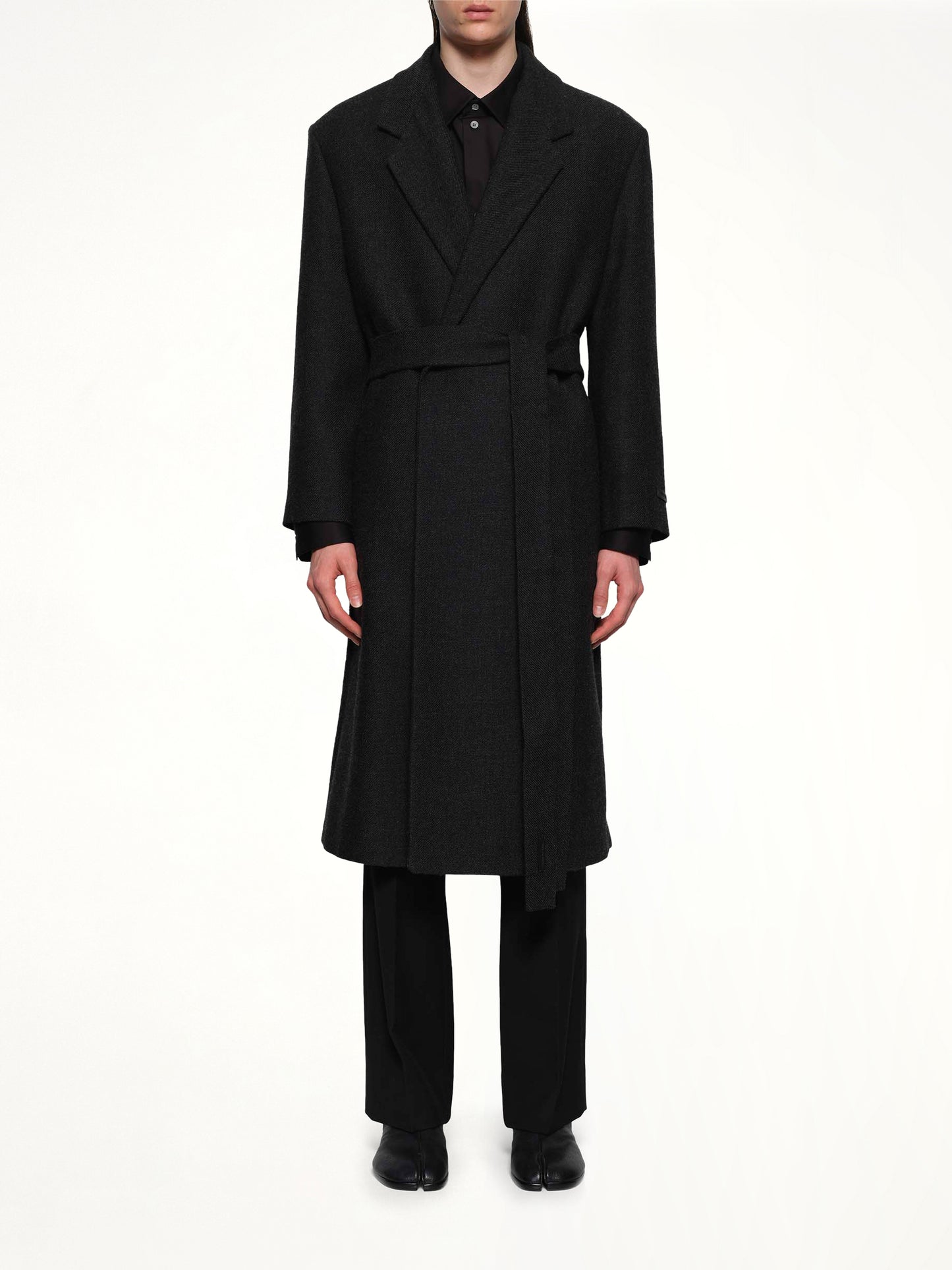 Classic Overcoat in Black