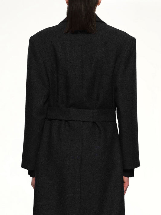 Classic Overcoat in Black