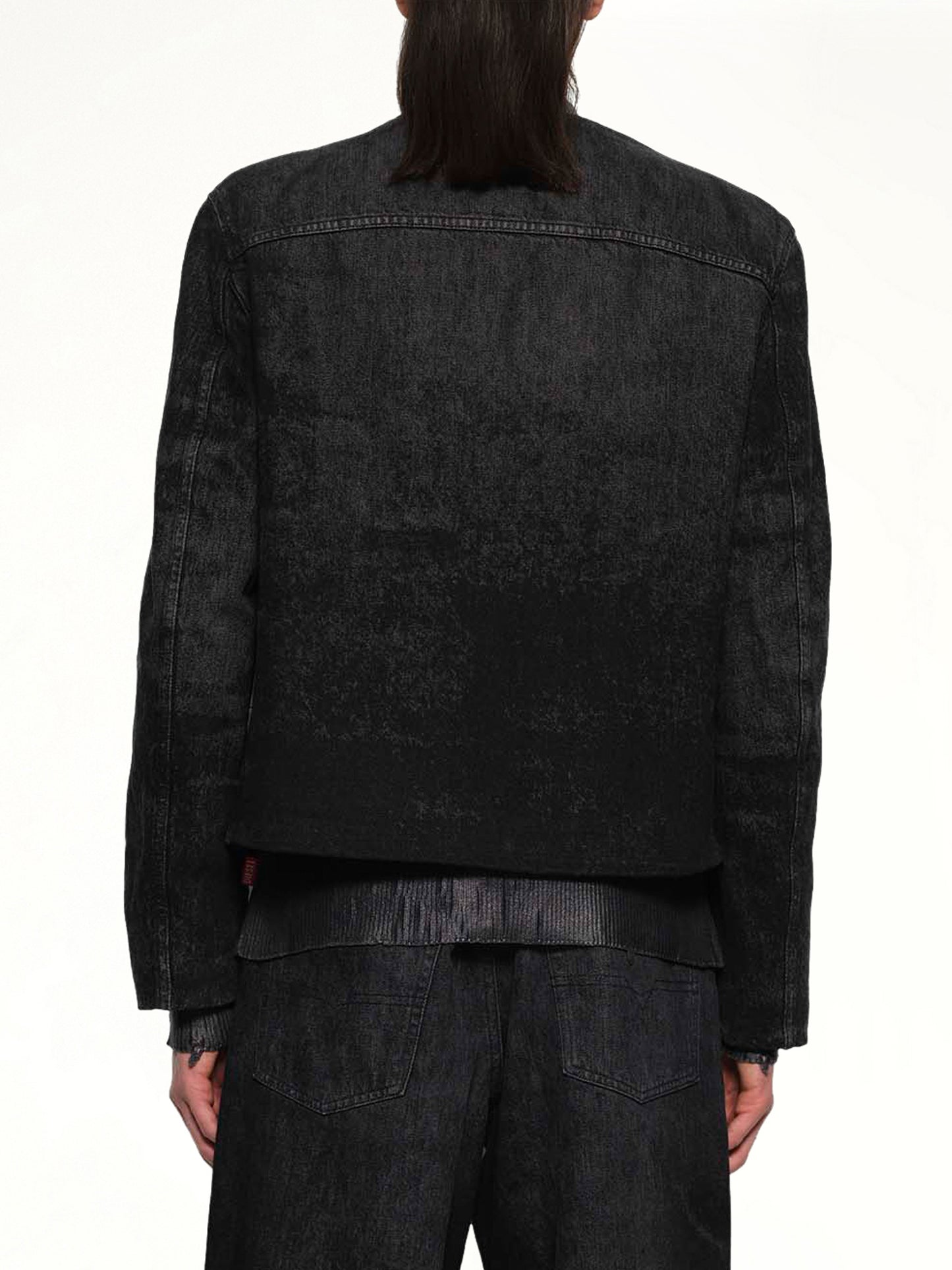 D-ABERDEEN-FSH2 Runway Jacket in Black