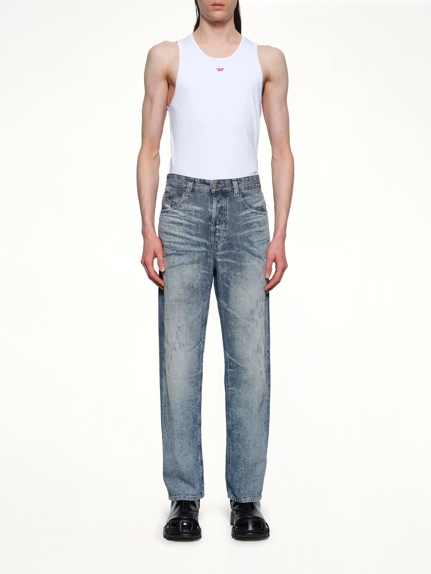 2024 D-MACS-FSH1 Runway Jeans in Blue