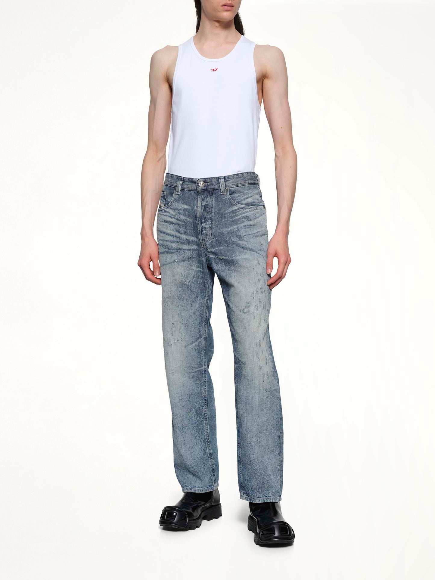 2024 D-MACS-FSH1 Runway Jeans in Blue