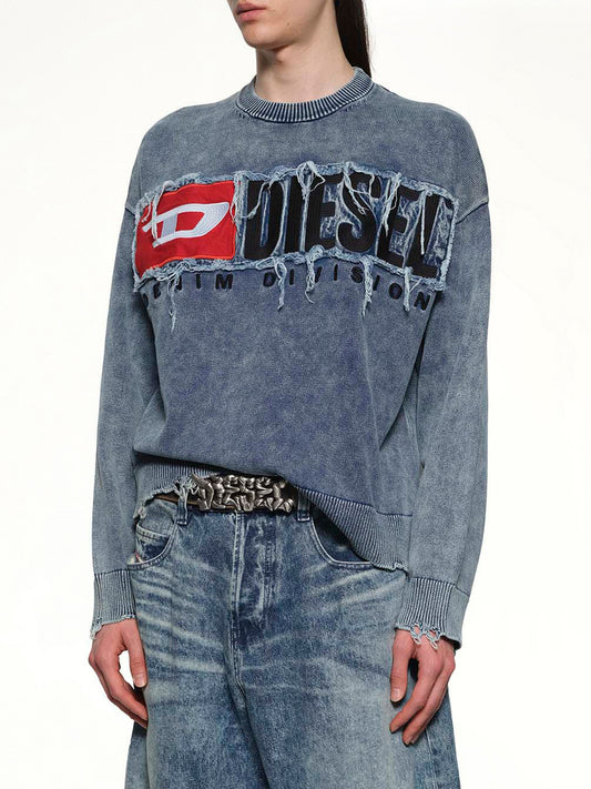 K-FRONZI Sweater in Blue