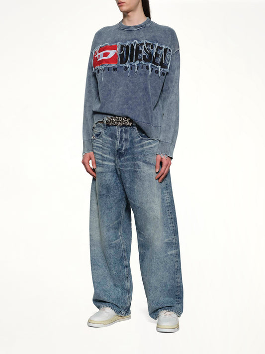 K-FRONZI Sweater in Blue