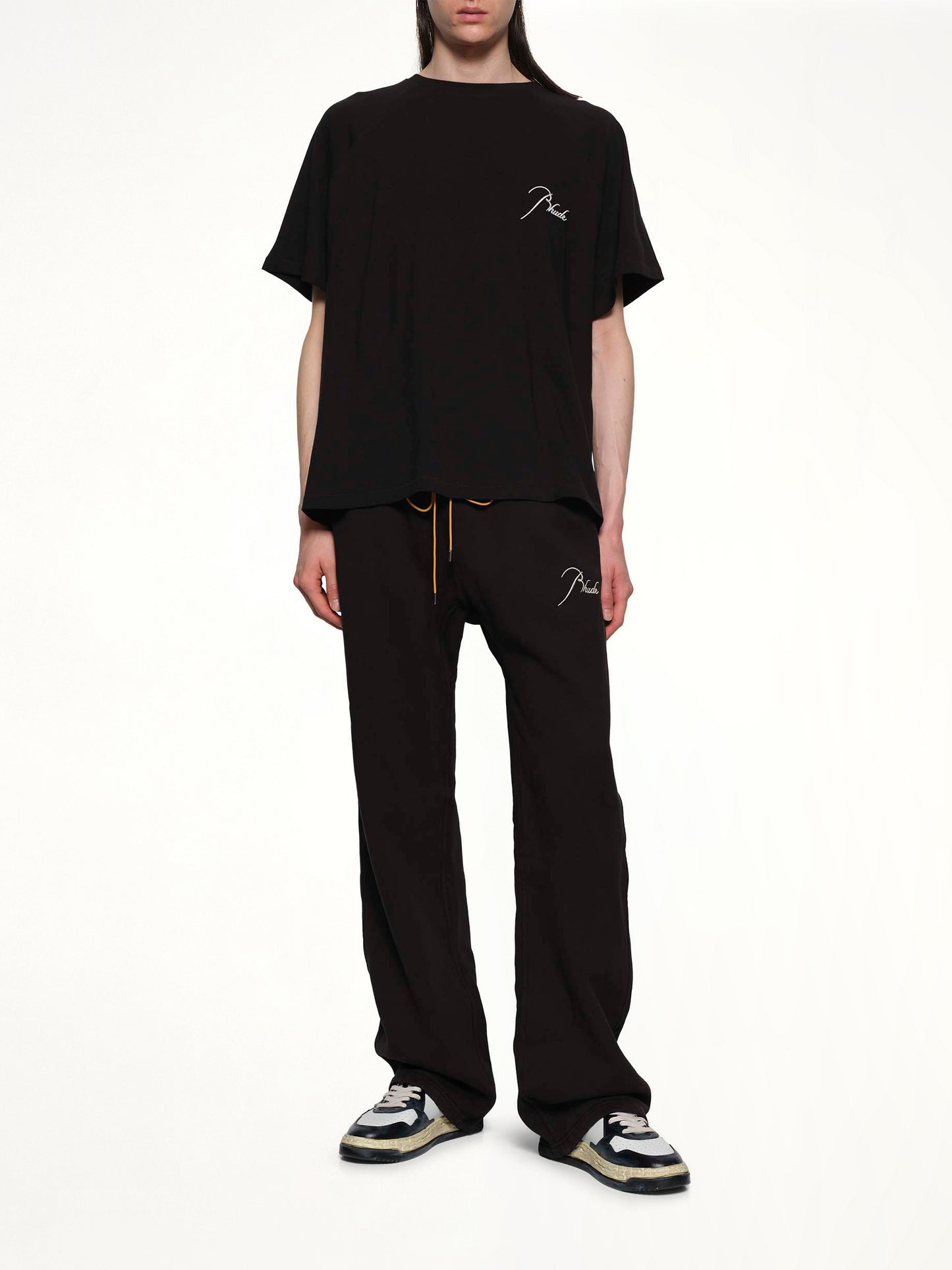 Classique Sweatpant in Black/White