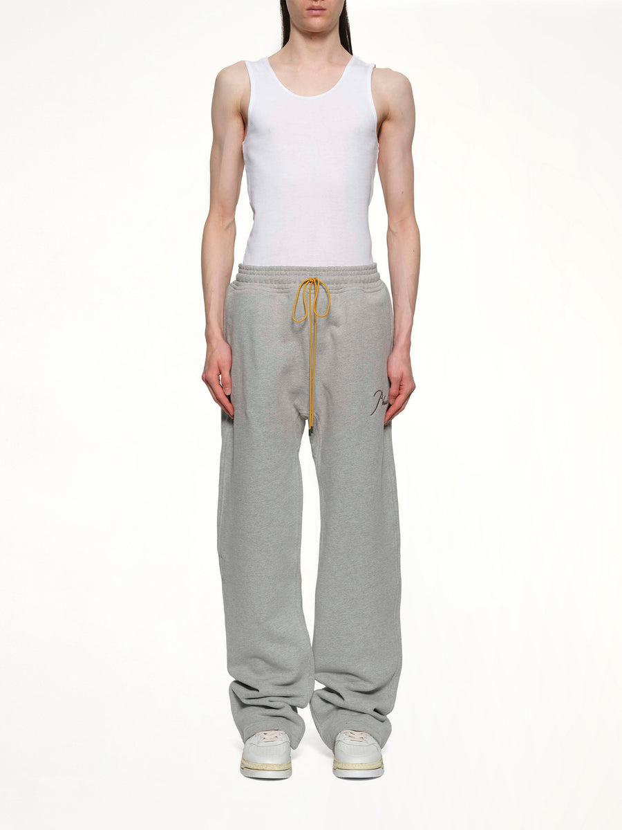 Classique Sweatpant in Heather Grey/Black