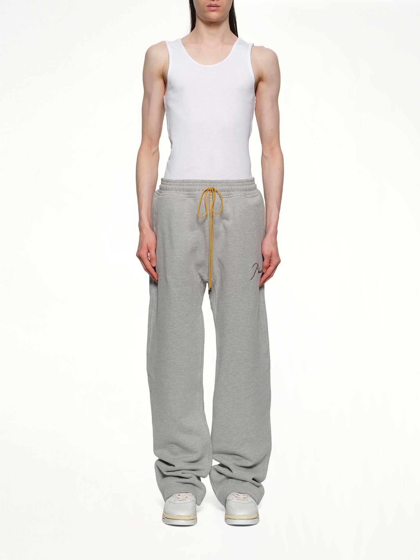 Classique Sweatpant in Heather Grey/Black