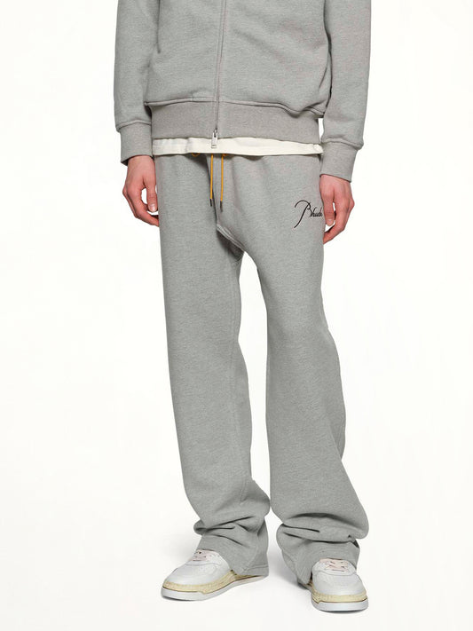 Classique Sweatpant in Heather Grey/Black
