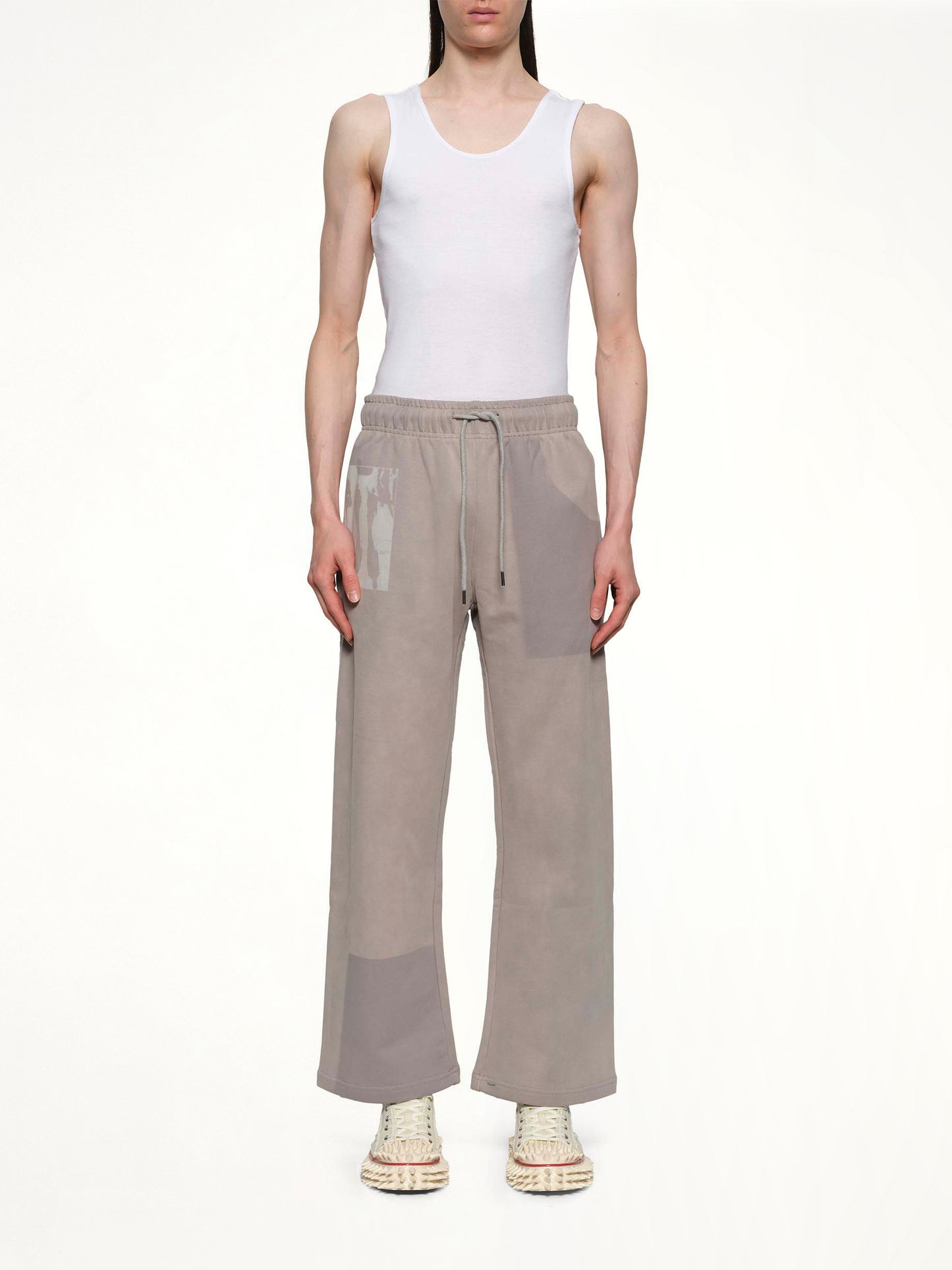 Sun Faded Sweatpants in Grey