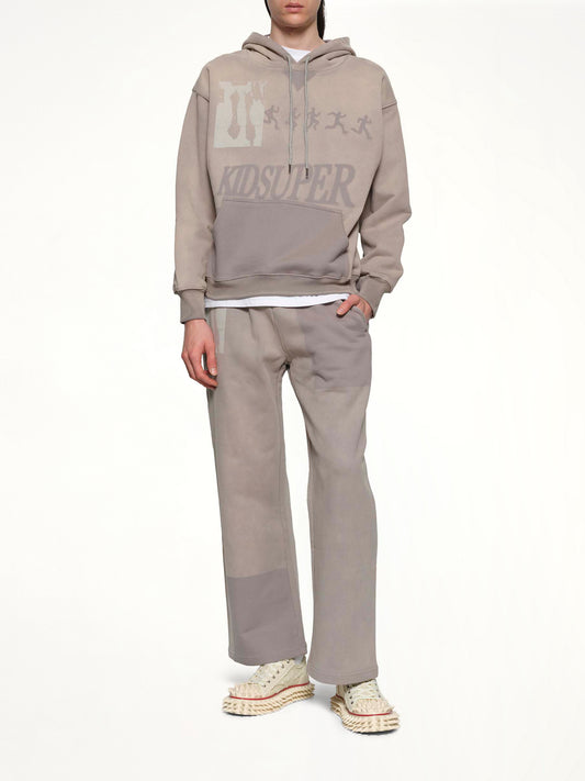 Sun Faded Sweatpants in Grey