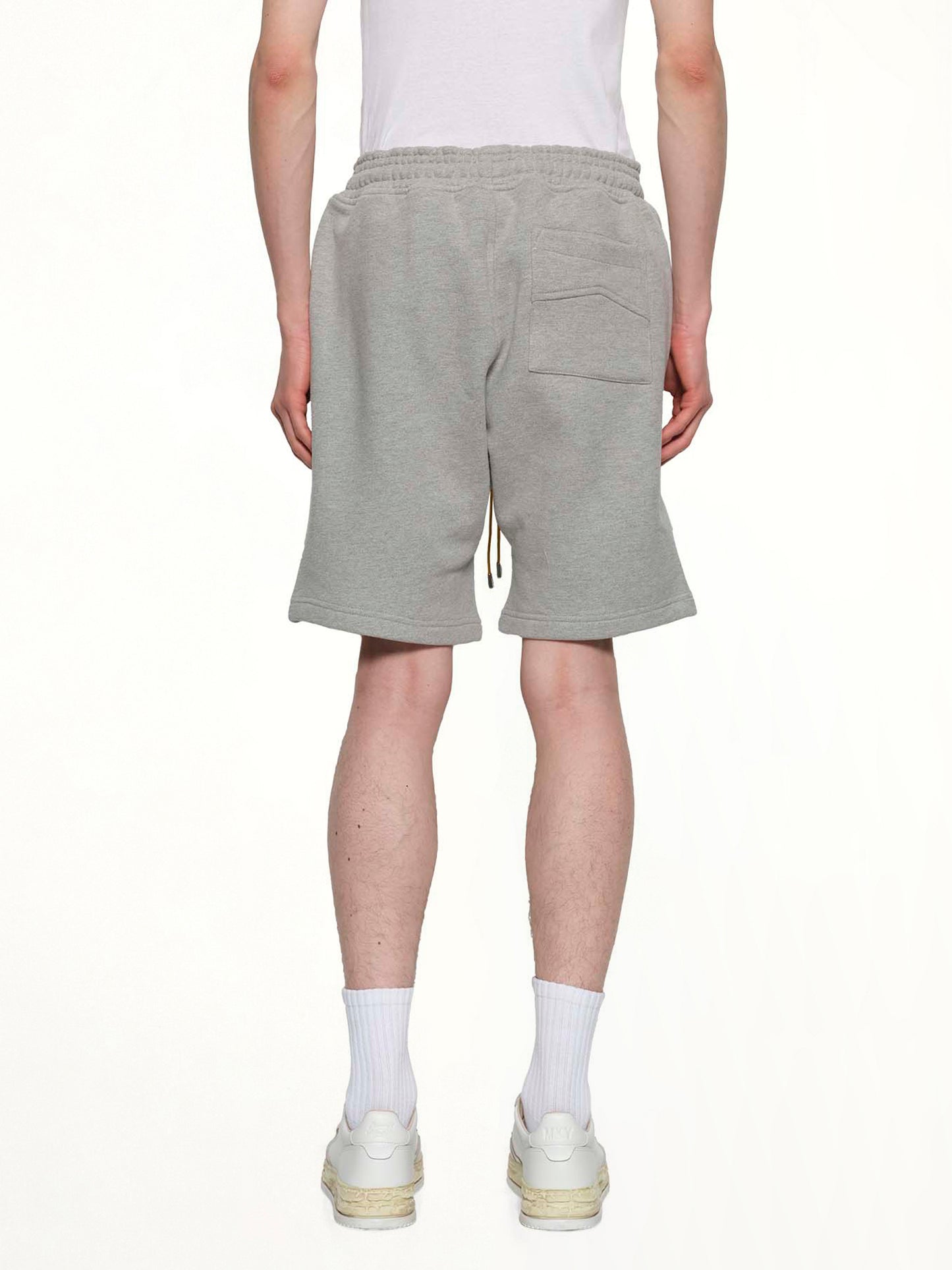 Classique Sweatshort in Heather Grey/Black