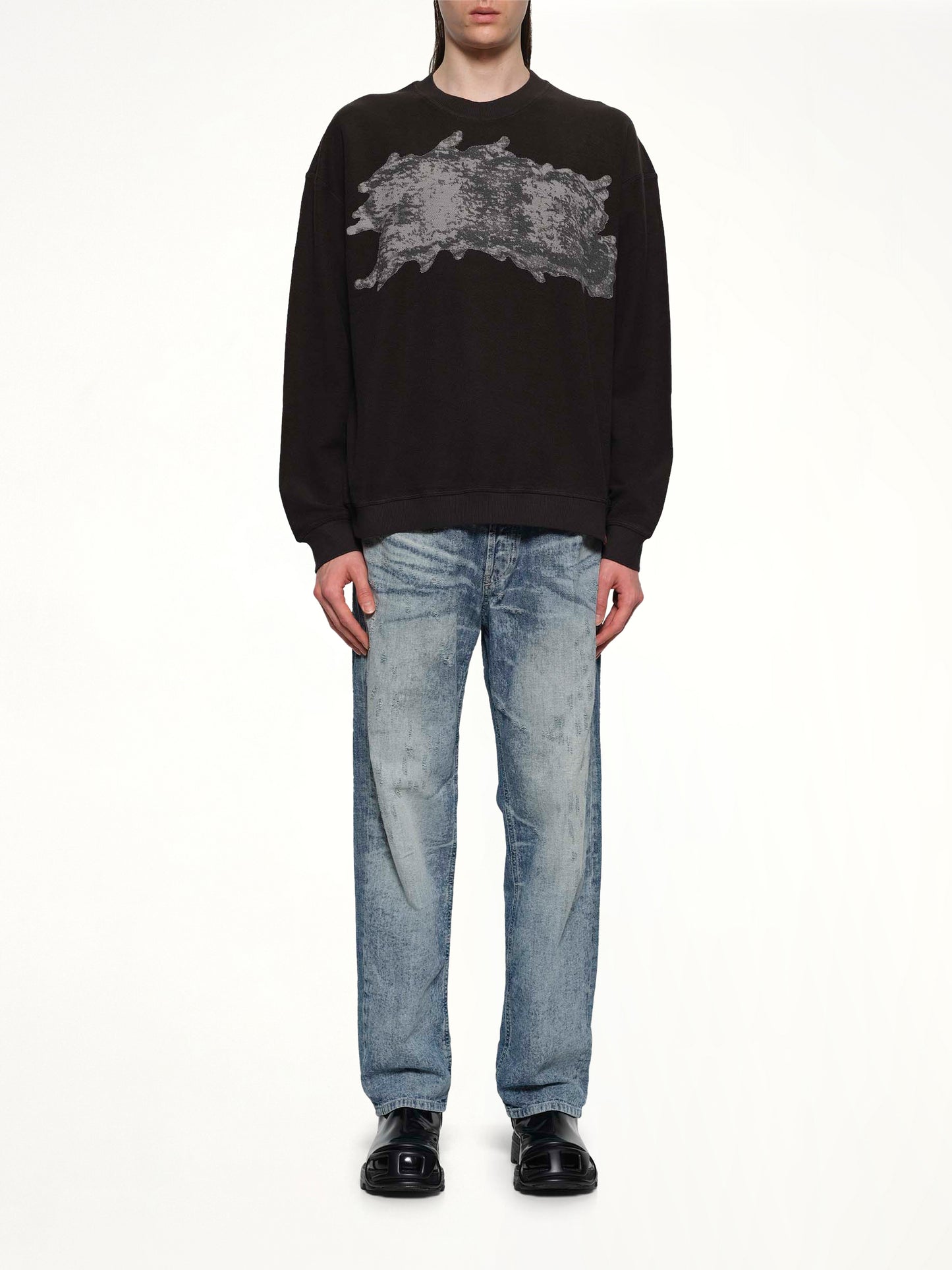 S-VALENTIN-JMBV Sweatshirt in Grey