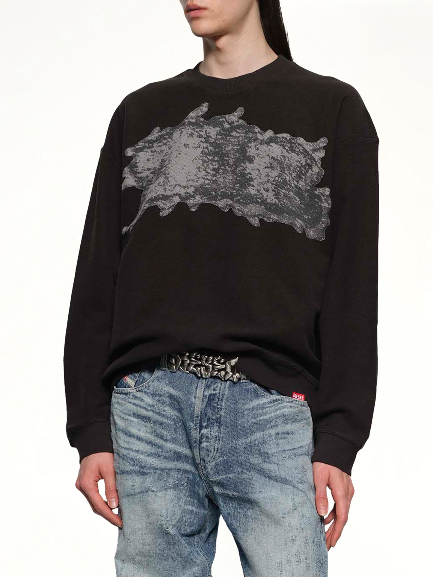 S-VALENTIN-JMBV Sweatshirt in Grey