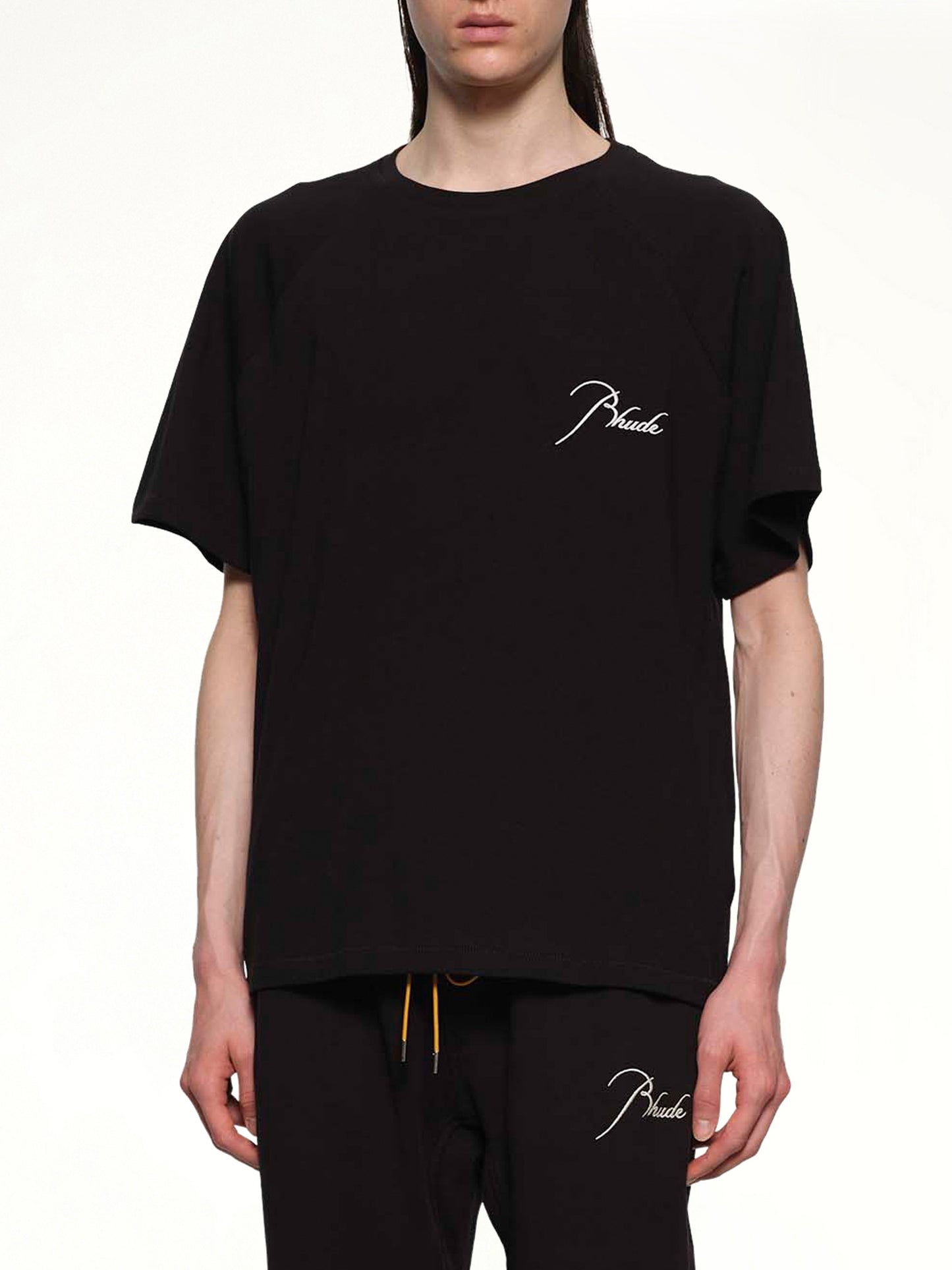 Classique Raglan T-Shirt in Black/White