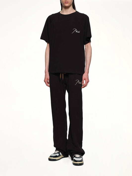 Classique Raglan T-Shirt in Black/White