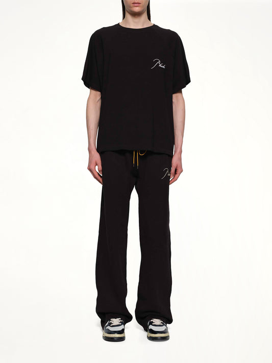 Classique Raglan T-Shirt in Black/White