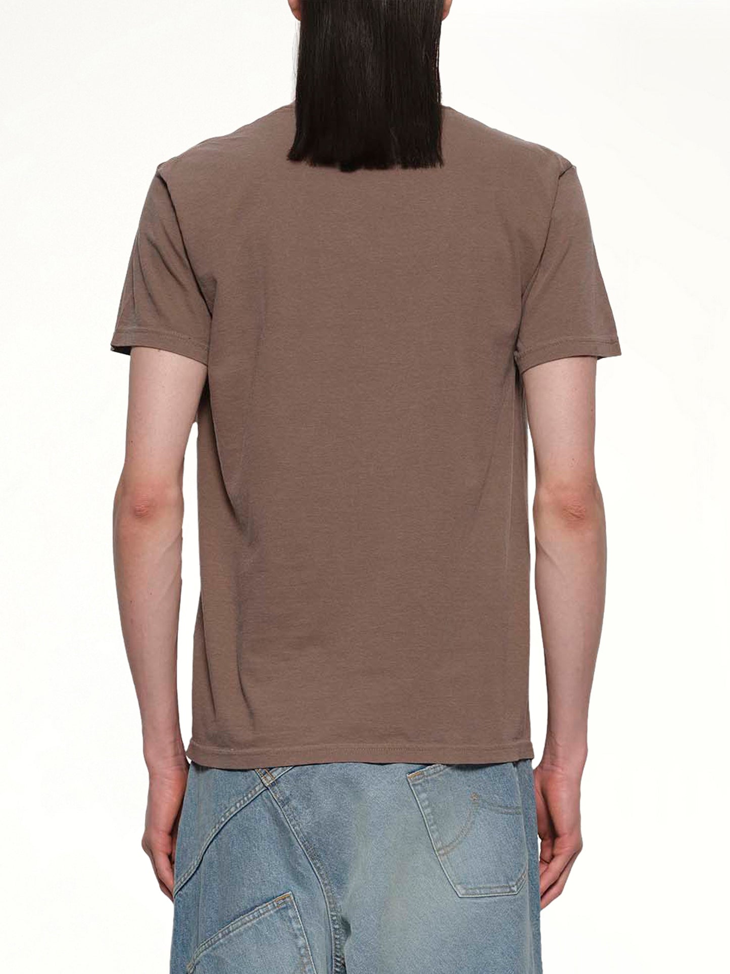 Face Graphic T-Shirt in Brown