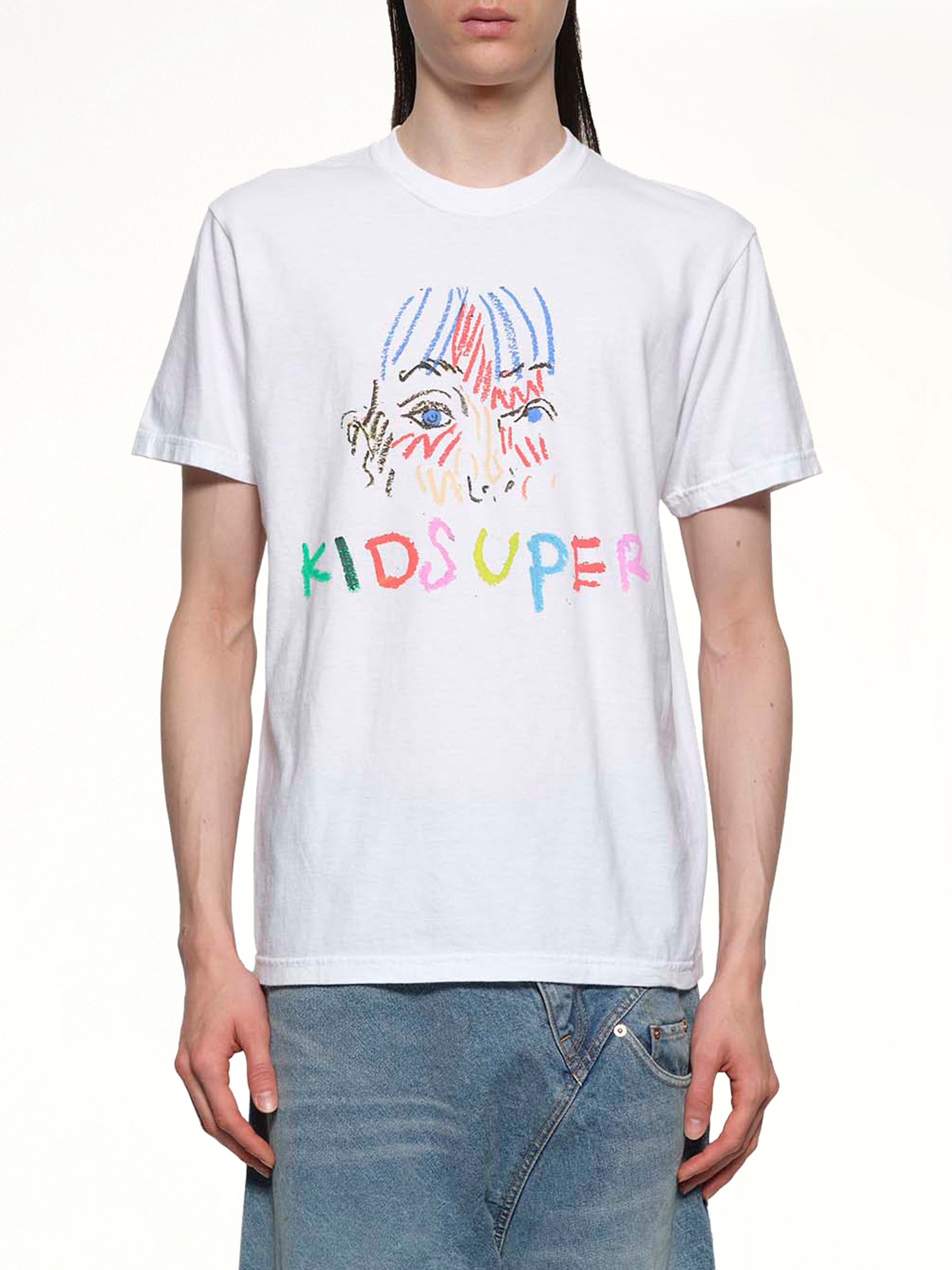 KID SUPER Graphic T-Shirt in White