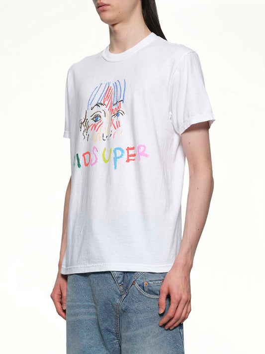 KID SUPER Graphic T-Shirt in White