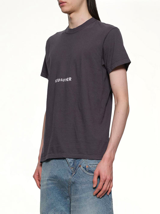 KID SUPER Logo T-Shirt in Black