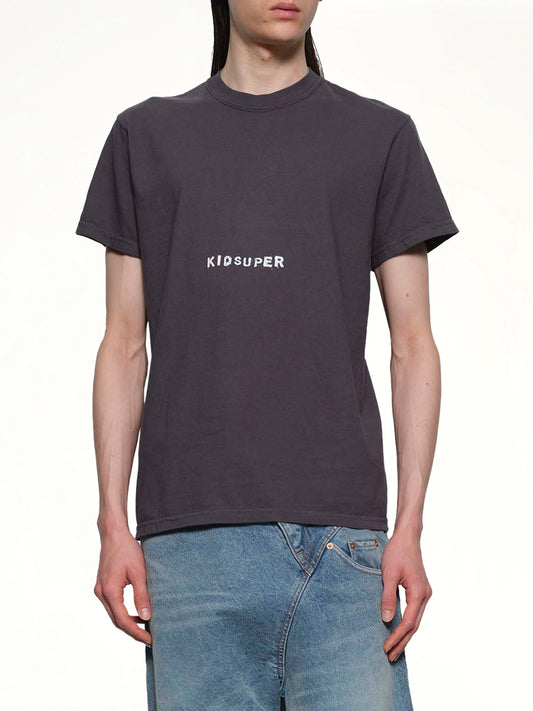 KID SUPER Logo T-Shirt in Black
