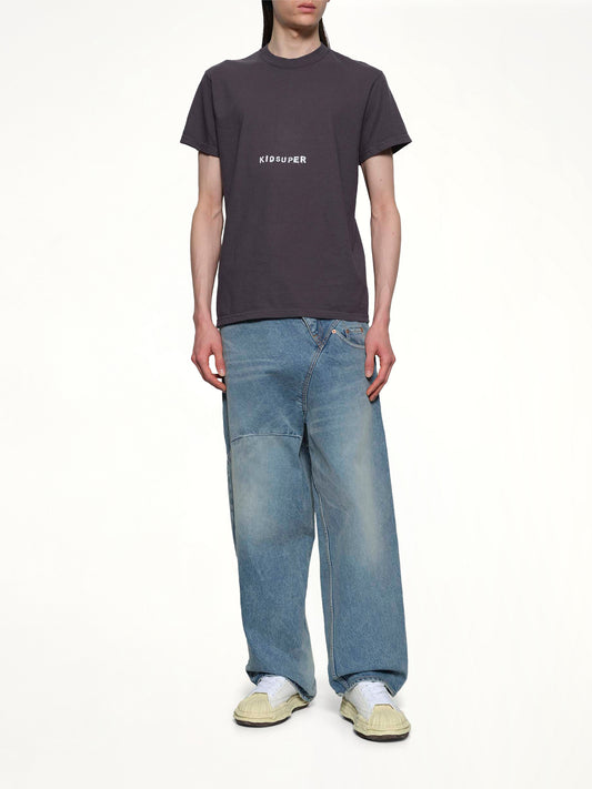 KID SUPER Logo T-Shirt in Black