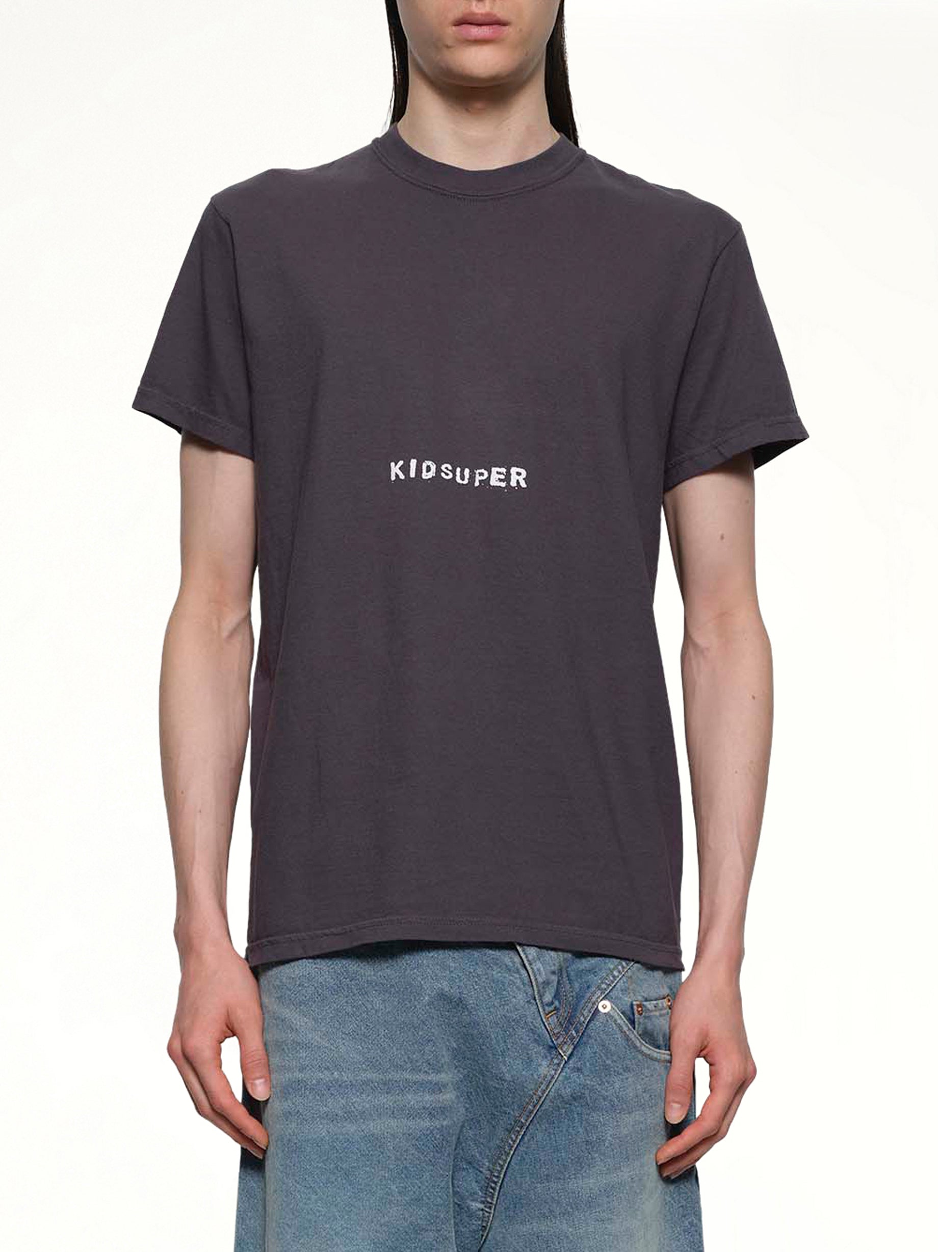 KID SUPER Logo T-Shirt in Black