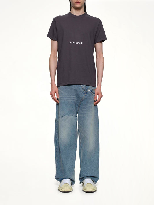 KID SUPER Logo T-Shirt in Black