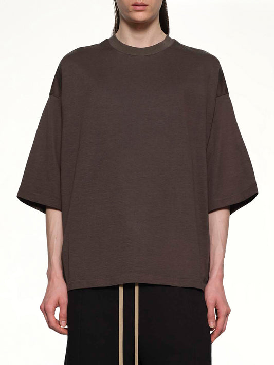 Relaxed Fit Logo T-Shirt in Off Black