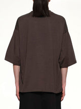 Relaxed Fit Logo T-Shirt in Off Black