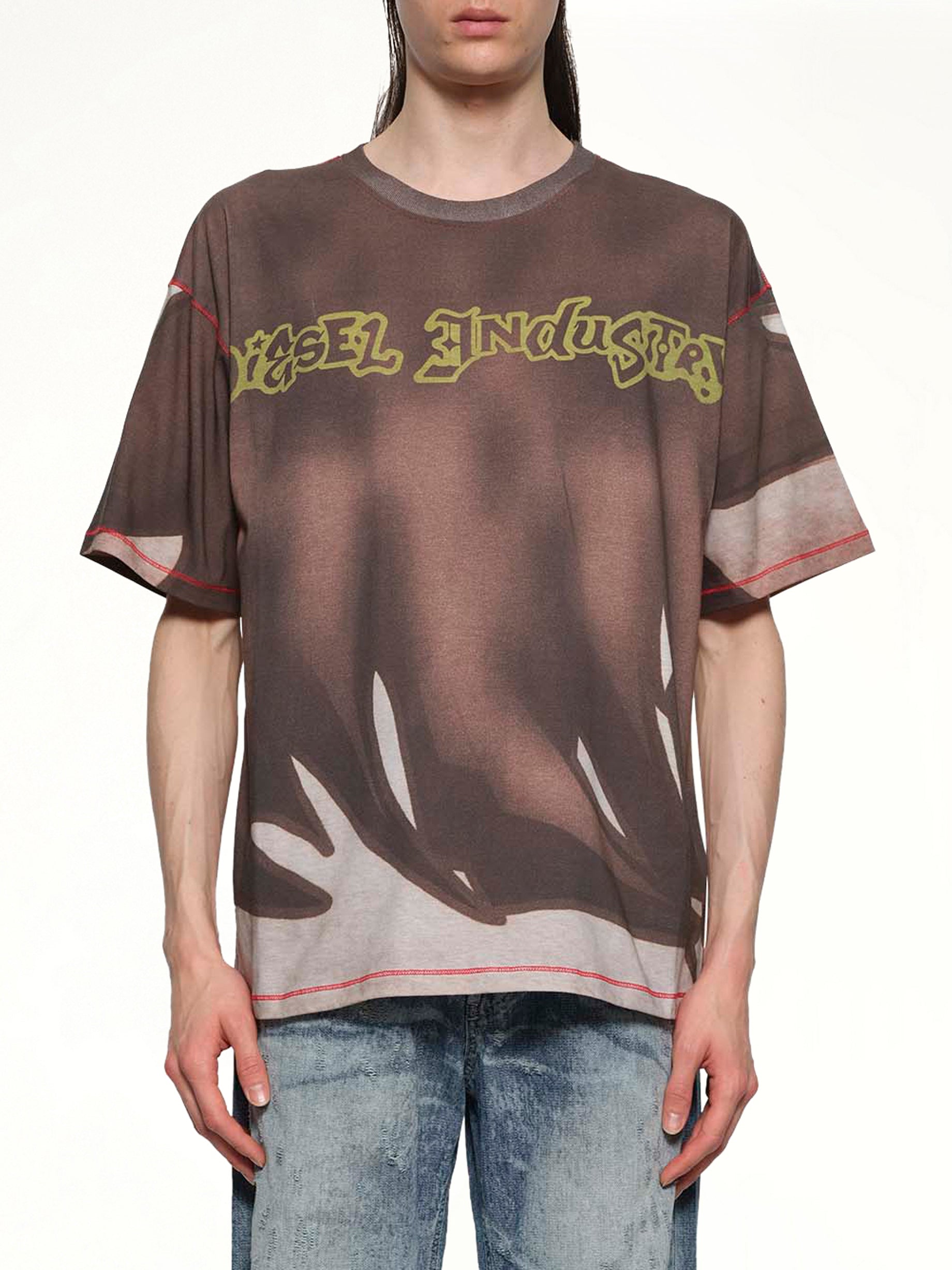 T-BOXT-SHOW T-Shirt in Brown