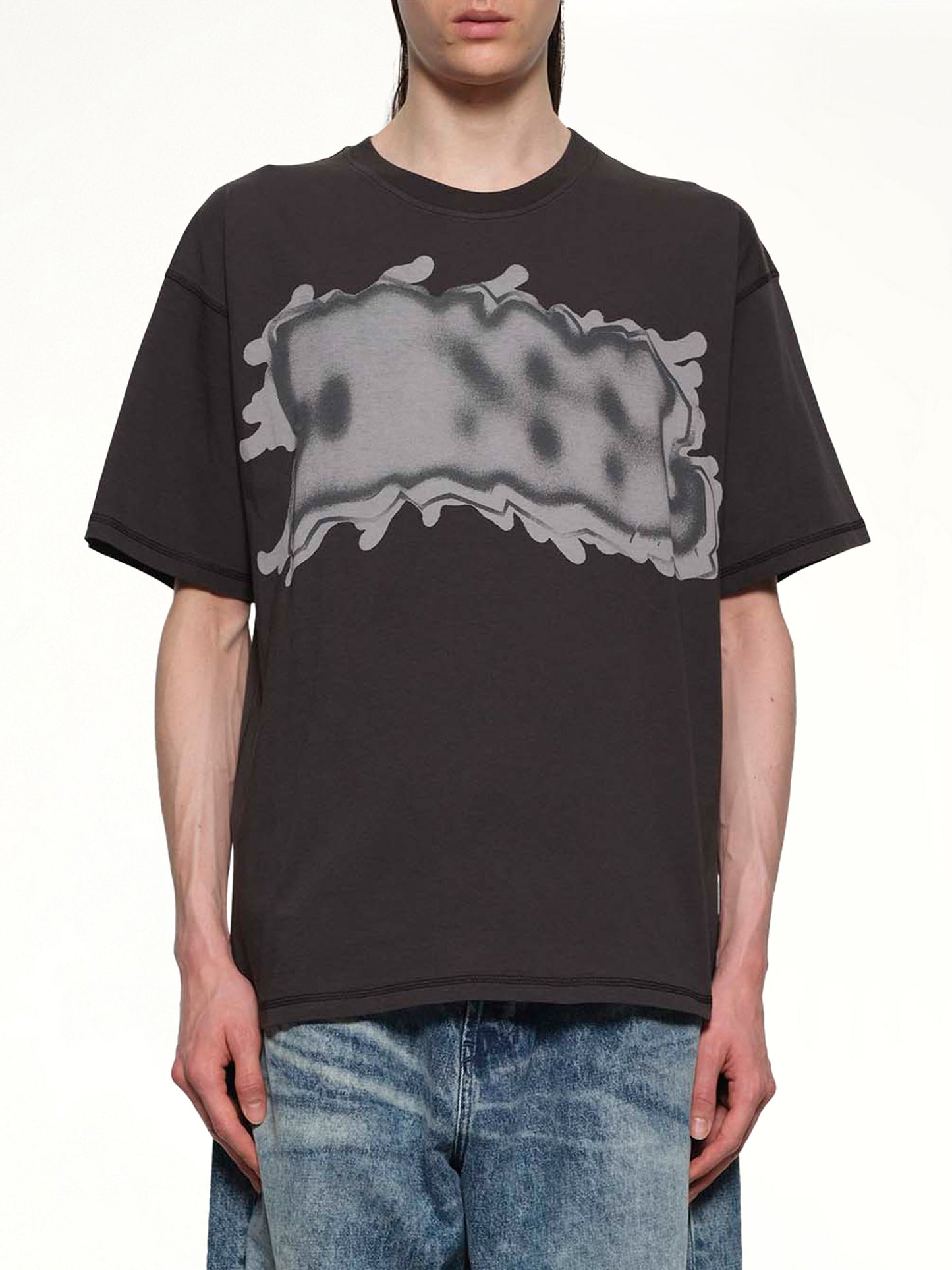 T-LEONARD-IHBJ T-Shirt in Grey