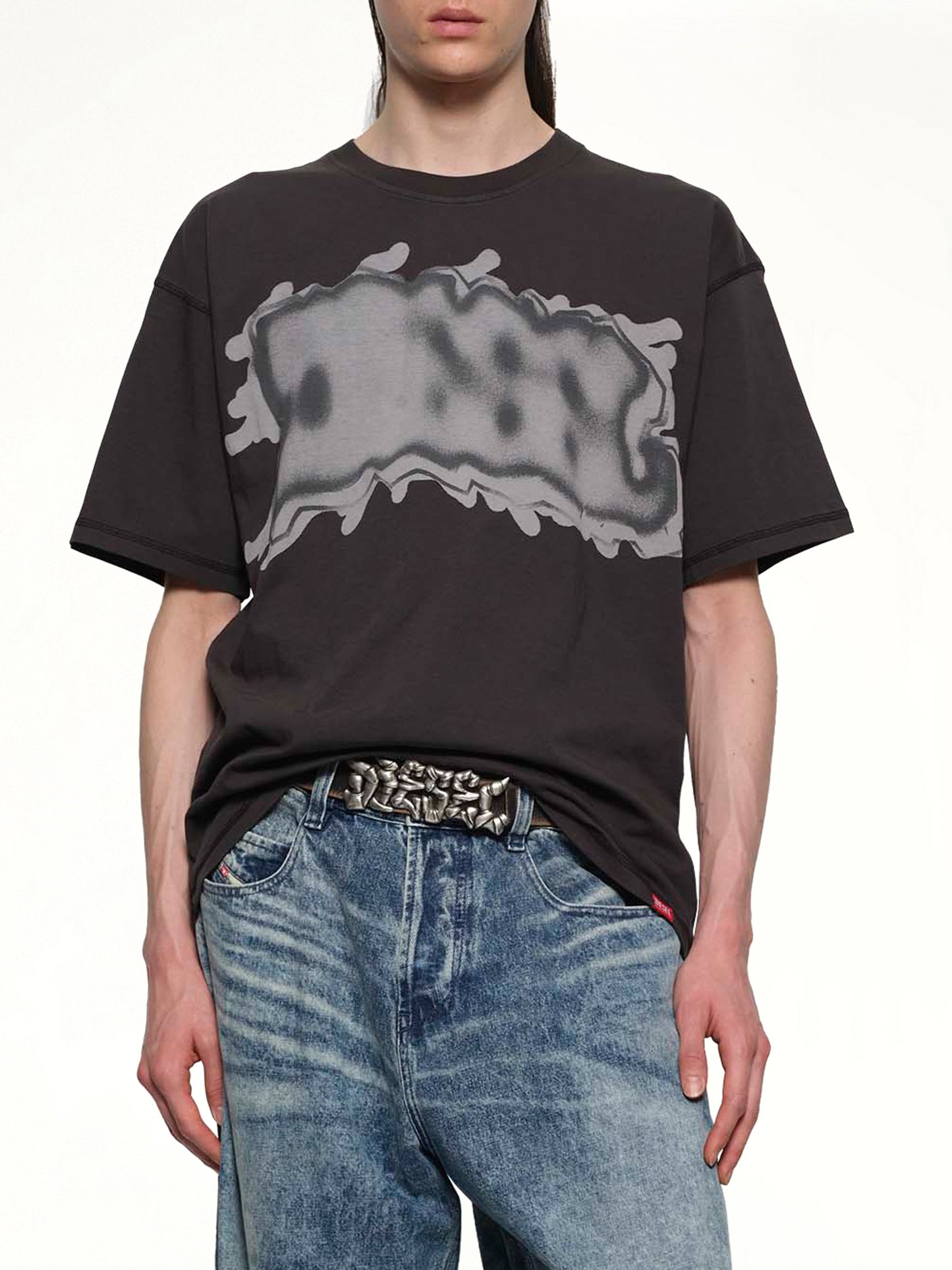 T-LEONARD-IHBJ T-Shirt in Grey