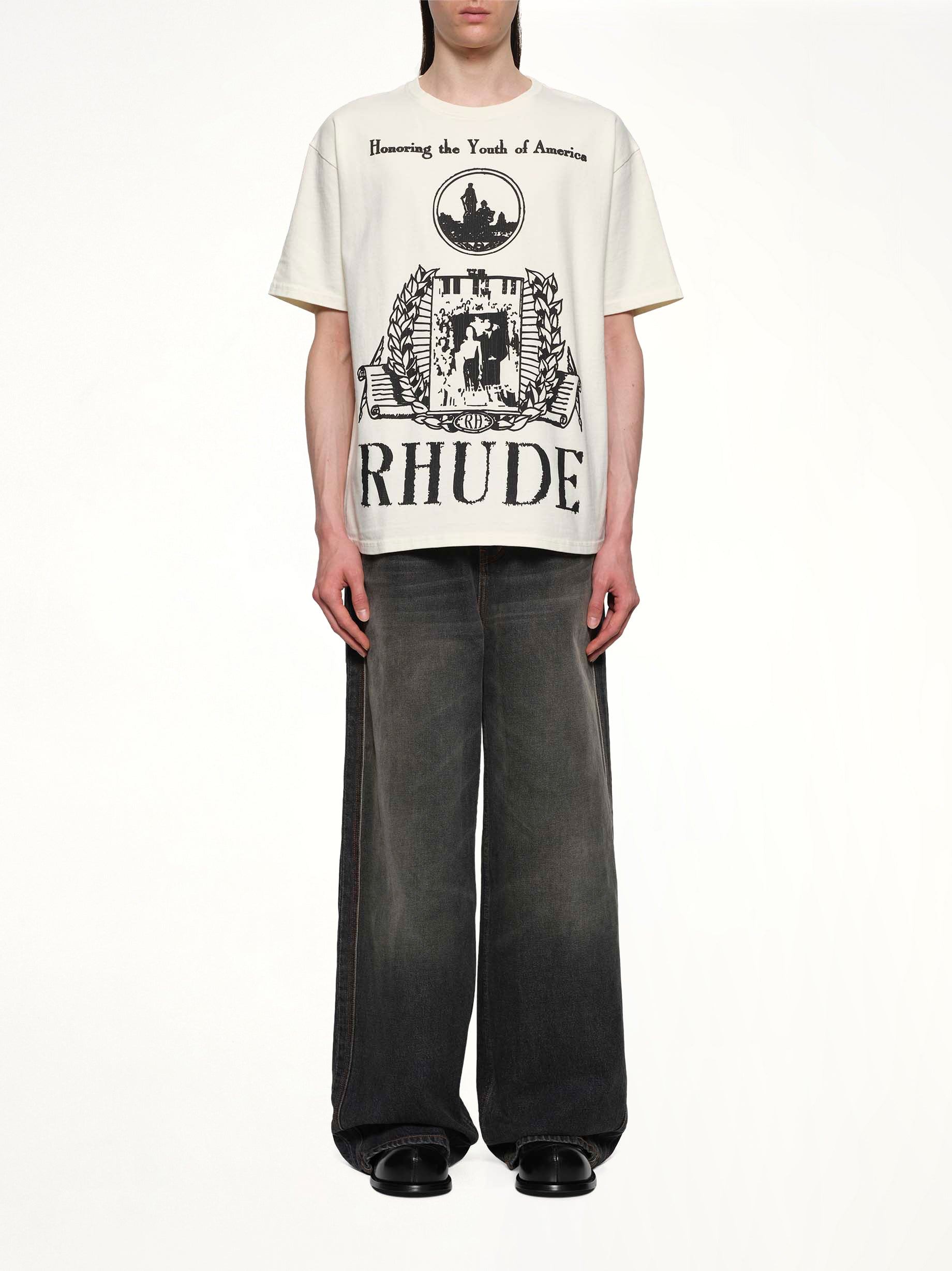 Youth of America T-Shirt in Vintage White